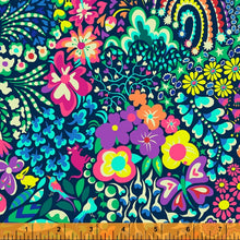 Load image into Gallery viewer, Sally Kelly Hide and seek 108&quot; backing fabric-per half yard