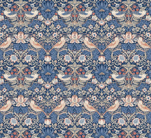 Load image into Gallery viewer, Mini Strawberry Thief Inky- Cotton Lawn