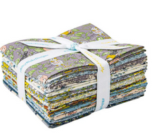 Load image into Gallery viewer, Woodland Walk Misty Morning fat Quarter Bundle