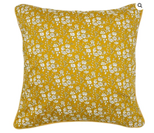 Load image into Gallery viewer, Liberty Cushion cover in Capel Mustard