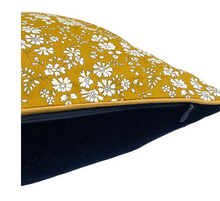 Load image into Gallery viewer, Liberty Cushion cover in Capel Mustard