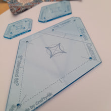 Load image into Gallery viewer, Art Nouveau stars EPP Acrylics