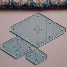 Load image into Gallery viewer, Art Nouveau stars EPP Acrylics