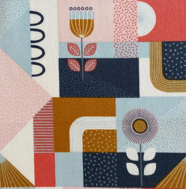 Forme navy and tan – Morris Textiles