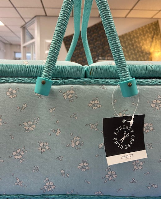 Liberty sewing box Morris Textiles