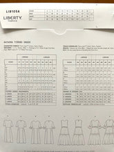 Load image into Gallery viewer, Liberty fabrics Natasha Dress pattern B sizes 16-22