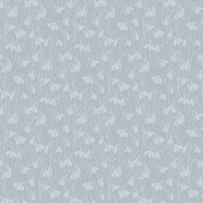 Liberty Lasenby Snowdrop Spot Polar Grey