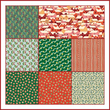 Load image into Gallery viewer, Festive Fair complete fat Quarter Bundle