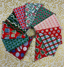 Load image into Gallery viewer, Liberty Quilting Cotton Festive Bundle- Red and Green