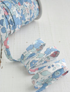 Betsy bias tape by the yard -1/2" double fold