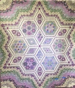 Somerset garden EPP quilt pattern