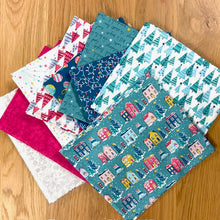 Load image into Gallery viewer, Deck the Halls Cracker Cushion Fabric kit
