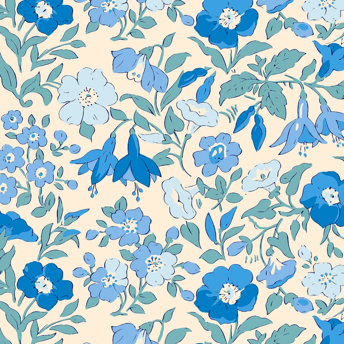 Liberty wide width backing fabric-per half yard- Mamie Field C