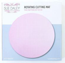 Load image into Gallery viewer, Sue Daley round rotating cutting board 10&quot;