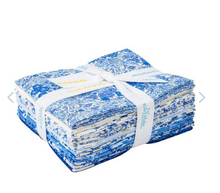 Load image into Gallery viewer, Garden Party China Blue Fat Quarter Bundle