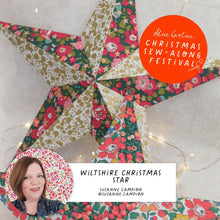 Load image into Gallery viewer, Wiltshire Christmas star EPP papers *Pre Order*