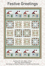 Load image into Gallery viewer, Festive Greetings Quilt Kit