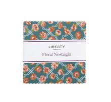 Load image into Gallery viewer, Liberty Floral Nostalgia 5&quot; charm pack