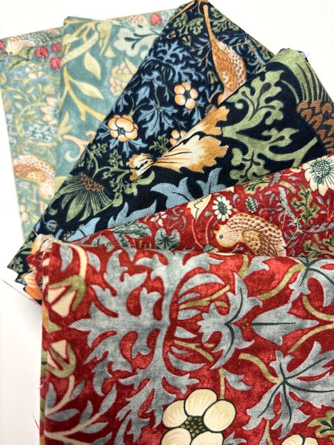 Strawberry Thief 6 piece Bundle – Morris Textiles Strawberry Thief 6 piece Bundle – Morris Textiles