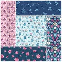 Load image into Gallery viewer, Flower Show Midnight Fat Quarter Bundle