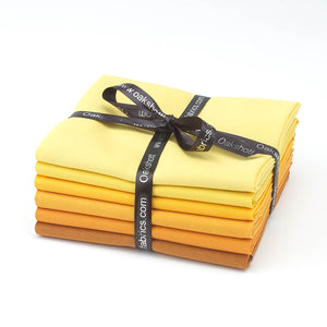 Mellow yellow Fat Qtr 6 pack