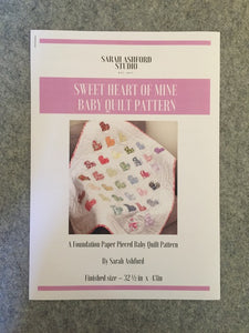 Sweet Heart of Mine Baby Quilt Pattern