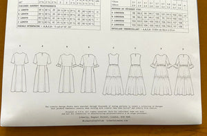 Liberty fabrics Natasha Dress pattern A sizes 6-14
