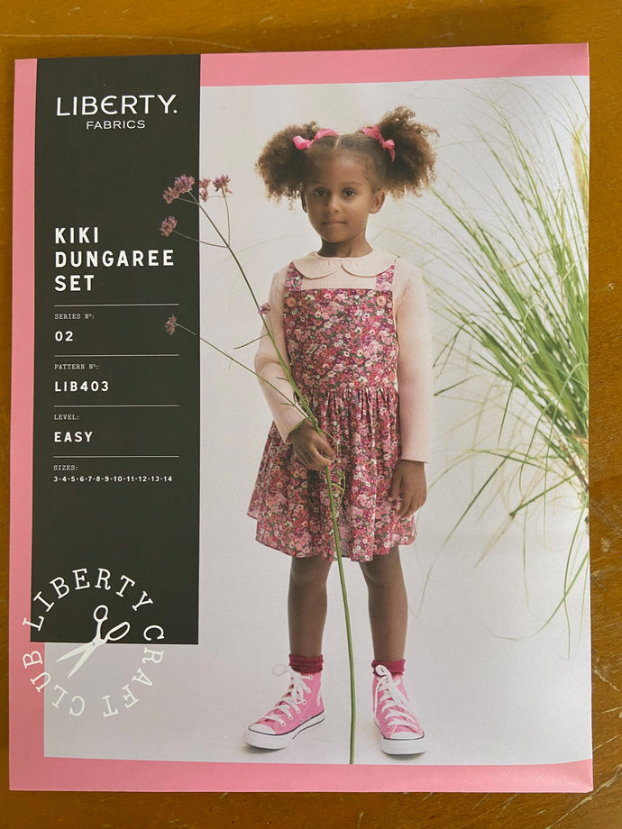 Liberty fabrics Kiki Dungaree Set Pattern