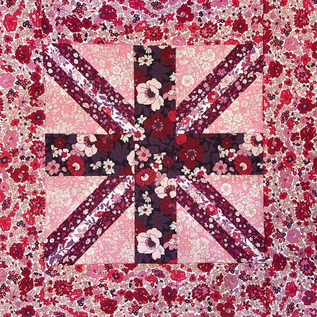 Britannia Quilt Kit Pink