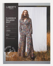 Load image into Gallery viewer, Liberty fabrics Florence Palazzo Suit pattern