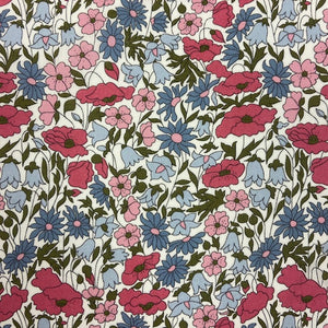Poppy and Daisy R-Liberty Tana Lawn® – Morris Textiles
