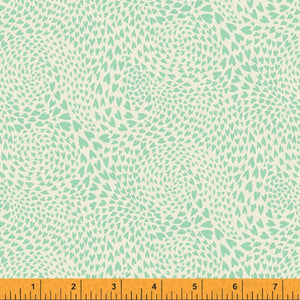 Swirl of Hearts Light Green