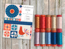 Load image into Gallery viewer, Folkdance Aurifil thread set